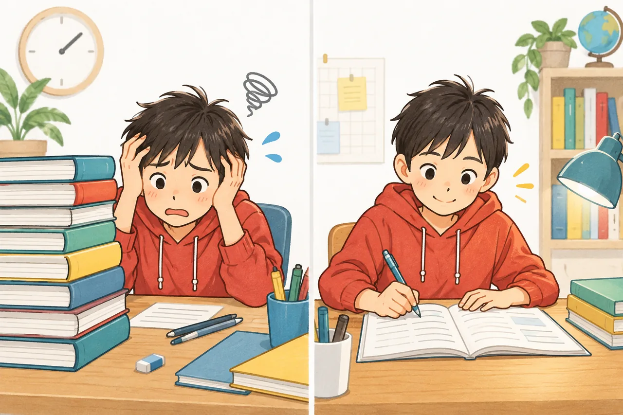 目黒で中学受験の塾を探す方へ｜宿題が多すぎるときは受講科目を絞る
